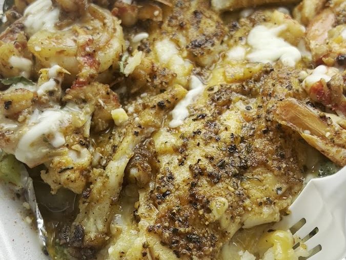 OMG Baked Potatoes (Food Truck) food