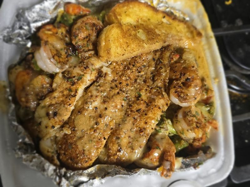 OMG Baked Potatoes (Food Truck) food